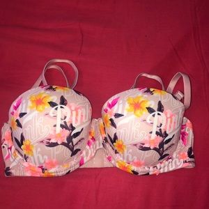 NWOT VS PINK strapless bra push up